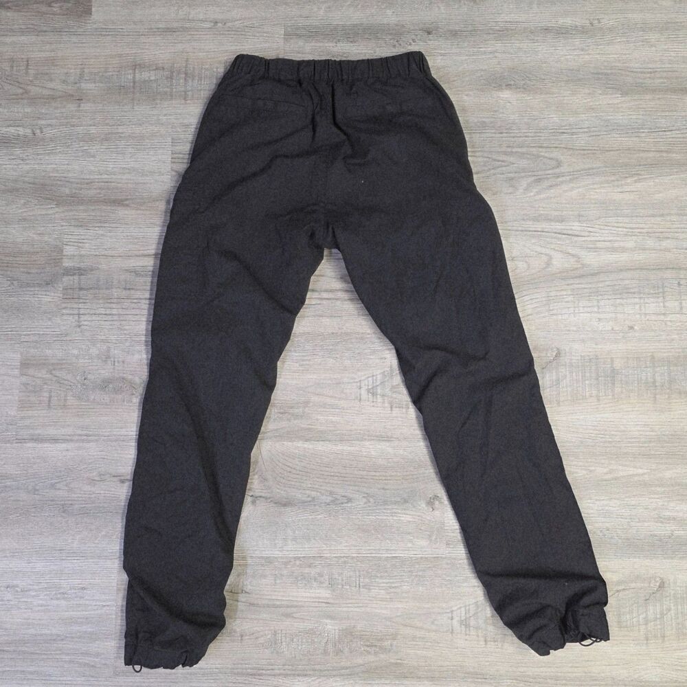 COZY & TOUGH! Heattech Fleece Lined Cargo Pants - Small - Black - Picture 6 of 8